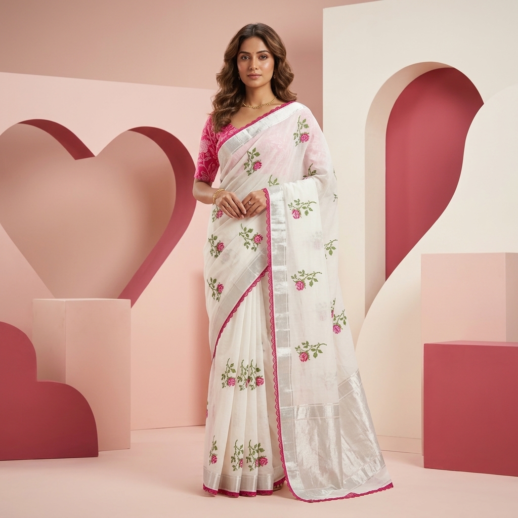 Chandni White Kota Doria - Edition 01
