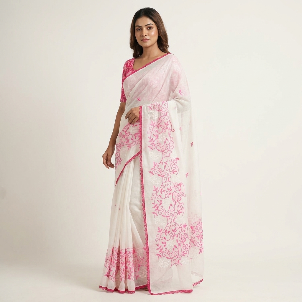 Chandni White Kota Doria - Edition 03 - Image 2