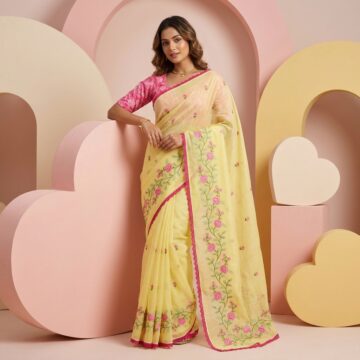 Kanak Yellow Kota Doria
