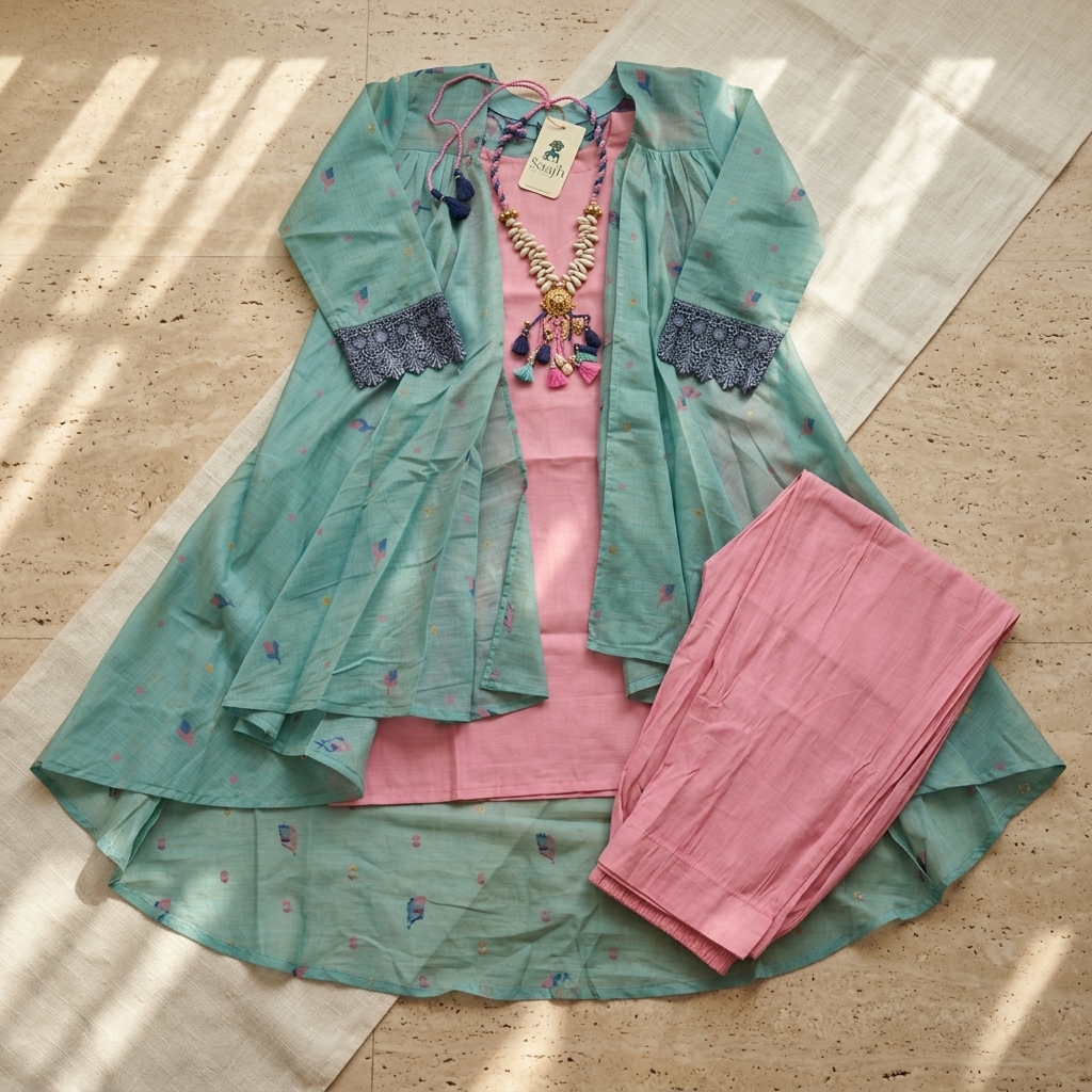 Pastel Breeze 2-piece set with Shrug - Image 2